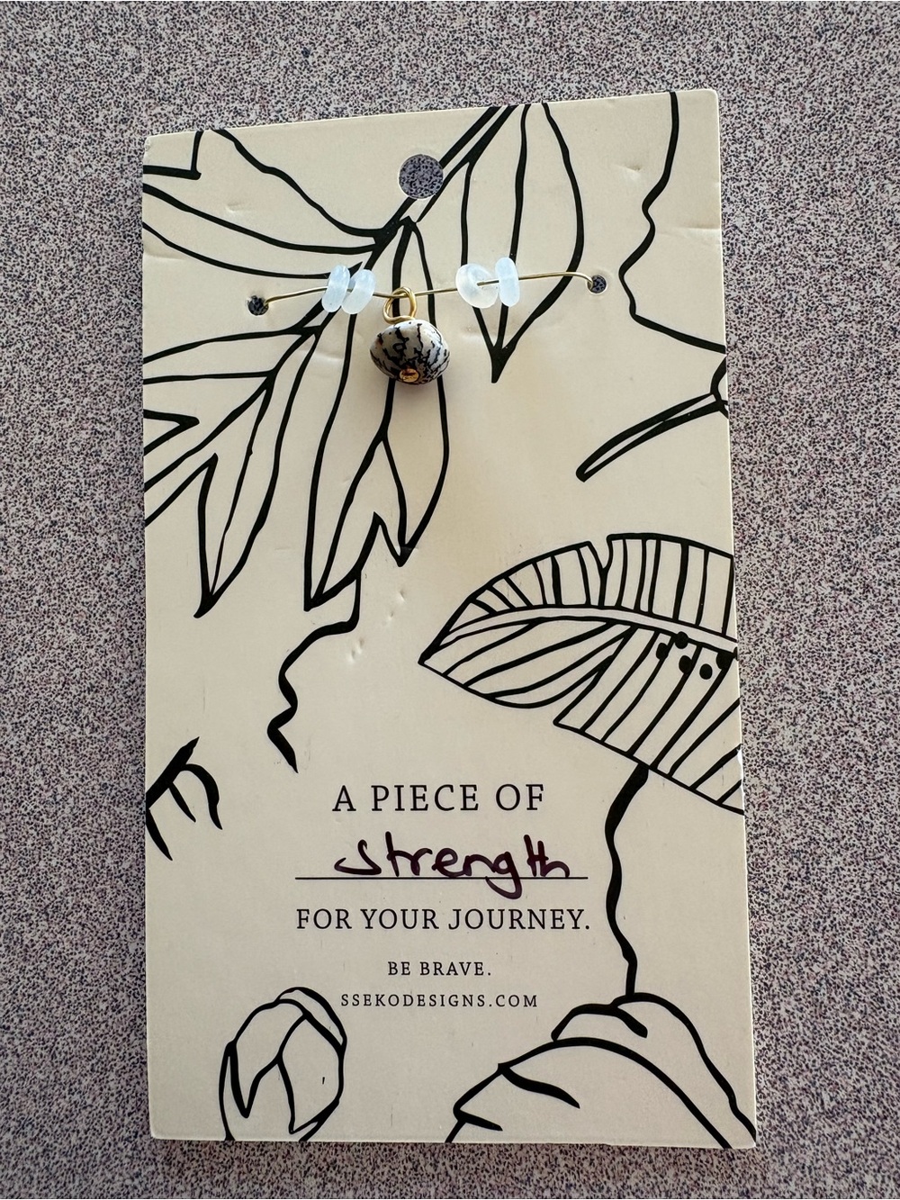 Sseko Strength Brave Charm